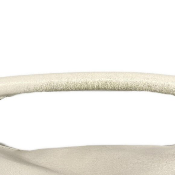 LOEWE Puzzle Bag Medium 322.30.K74 White Leather - Handbag - Picture 4 of 15